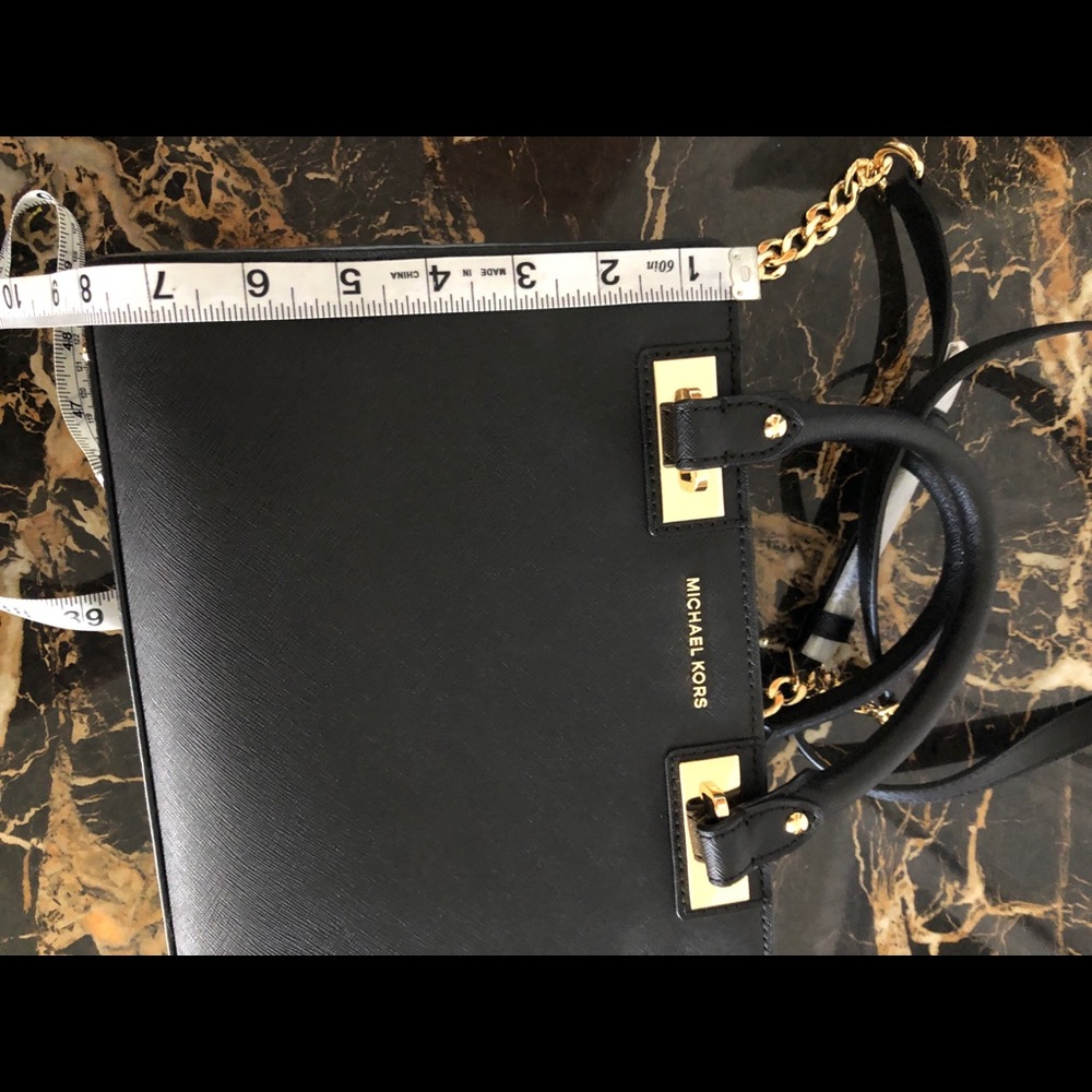 NWT MICHAEL KORS CHAIN LINK CROSSBODY - Picture 7 of 8